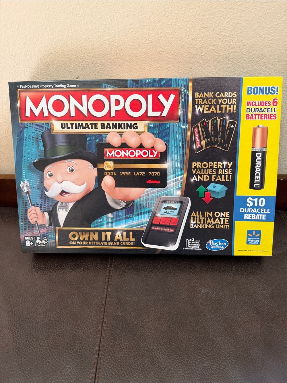 Hasbro Monopoly Ultimate Banking Game Ages 8+